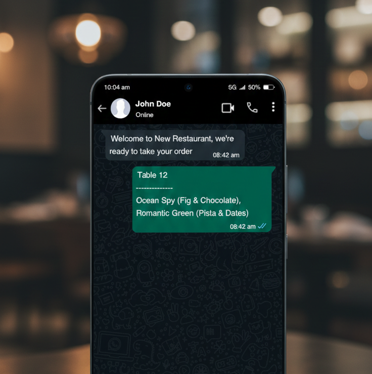 Order on WhatsApp / Order Instantly